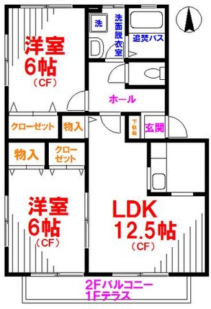 ムックの館FUJI三番館の物件間取画像